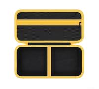EVA Hard Shell Storage Bag for Fanttik Slim V8/V10 Mini Vacuum Cleaner, Shockproof with Handle & Zip, Organiser for Accessories, Black/Yellow, 36 x 18 x 11 cm (Blue)