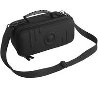 EVA Hard Travel Case For Marshall Middleton II Speaker | Adjustable Shoulder Strap | Extra Mesh Pocket | Wireless Speaker Travel Protective Bag(Black) Attractive processing