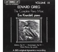 Eva Knardahl - Grieg: Complete Piano Music - Vol. 9