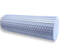 EVA Massage Roller, Recovery Foam Roller, Medium Density Light Blue Trigger Point Massage Roller for Deep Tissue Excercise, Physical Therapy, Muscle Restoration, 12" X 4" Round