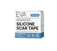 Eva Naturals Silicone Scar Tape 1.6" x 120" - Reusable Sheets Roll for C Section, Keloid, Tummy Tuck & Surgical Scar Appearance Strips