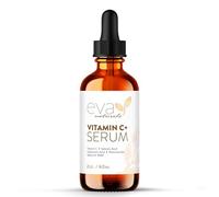 Eva Naturals Vitamin C+ Serum for Face - Anti-Aging Facial Serum with Niacinamide, Retinol, Hyaluronic Acid, Salicylic Acid & Rosehip Oil for Dark Spots, Uneven Skin Tone & Radiant Glow (60 mL)