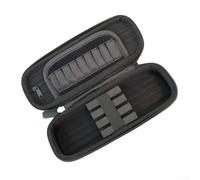 EVA Organizer Pouch with Base and Hand Strap for Secure Transport of Steel Tip Soft Tip and Plastic Tip s (Black)
