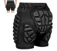 EVA-Padded Protective Shorts, 3D Hip Guard & Flexible Tailbone Shield for Skiing/Skating, Lightweight Breathable