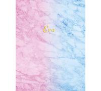 Eva: Personalized back to school 2019 - 2020 academic diary planner for girls | weekly & monthly sections & blank lined pages