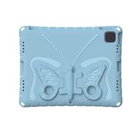 EVA Shockproof Tablet Case with Rotating Stand, Light Blue, 30.8x24.3x2.8 | Soft EVA foam absorbs drops, 90 degree rotating grip, Fits Pro 13 Air 13 2024 2025