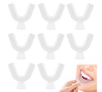 Eva Silicone Teeth Trays, 8Pcs Reusable Gum Shield Kit for Bruxism, Athletes & Tooth Whitening