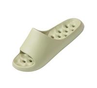 EVA Slippers Women Men,Summer Thick Soles Non-Slip Cloud Slipper Stepping Feeling Light Soft Soles Sliders Unisex Lightweight Hollow Out Fast-Drying Bathroom Sliders for Couples Indoor Outdoor