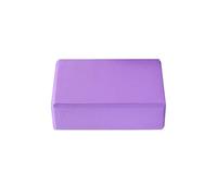 EVA Solid Color Gym Training Blocks For Yoga Pilates Moisture-Proof High Density Yoga Blocks Body Shaping(Purple)