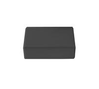 EVA Solid Color Gym Training Blocks For Yoga Pilates Moisture-Proof High Density Yoga Blocks Body Shaping(Black)