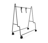 EVA SOLO Carry TV Stand with Wheels 92 x 81 x 38 cm Black TV Stand Chic Design Easy and Quick Adjustable Interior Danish Design Black