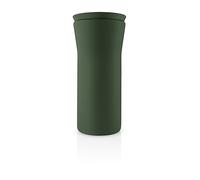 Eva Solo | City To Go Cup recycled 0.35 l | Practical, double-walled thermo cup for easy and simple one-hand operation - click-lid allows drinking from all sides | Emerald green