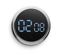 Eva Solo | Magnetic Kitchen Timer | Keep an eye on time - perfect for cooking and as a reminder | Brushed Steel