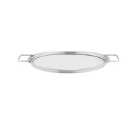 Eva Solo - Glass Lid Brushed Steel, 24 cm - Brushed Steel