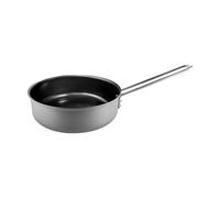Eva Trio | Grey Line Sauté Pan 24 cm Ceramic Slip-Let® Non-Stick Coating | Ideal for Roasting & Sautéing. High Edges the Pan is also suitable for the preparation of sauces and stews