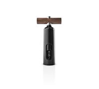 Eva Solo | Liquid Lounge Corkscrew Wine Bottle Opener | Self-Pulling Mechanism ensures That The Cork is extracted in Seconds | Black