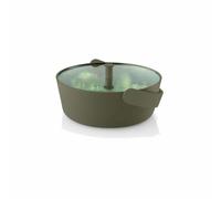Eva Solo Microwave Steamer Green Tool, Steamer, Glass, Plastic, Green, 2 L