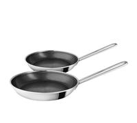Eva Solo - Multi Frying Pan Set, 25 cm + 28 cm - Brushed Steel
