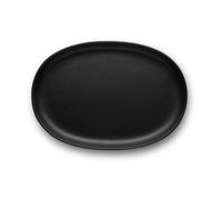 Eva Solo Nordic kitchen oval plate 18.5x26 cm Black