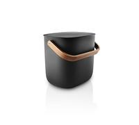 Eva Solo | Reflect Recycling Waste Bin 6 L / 1.5 Gallon | Efficiently Separate and Recycle Waste Bin in Small Size | Support Circularity and Composting | Smart Automatic Lid Balance | Black