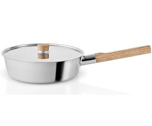 EVA SOLO Sauté Pan Ø24 Nordic Kitchen Stainless Steel Quality Cookware for Everyday Use Nordic Pot Series