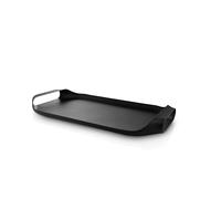 Eva Solo | Serving Tray 43 x 25 cm | Avoid Coffee Spills and toppled Contents - The deep-Set Handles Enhance Stability and Balance as You Carry The Tray | Black