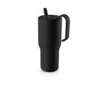 Eva Solo | Sip'n'Go Tumbler 0.9 L Black |Enjoy your cold refreshments all day long - effective insulation maintains the temperature Black