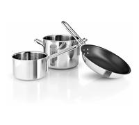 Eva Solo - Stainless Steel Pot Set 3-pack - Stainless Steel