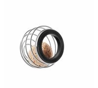 Eva Solo Tit Dumpling Holder for Window, Bird Feeder Dispenser, Stainless Steel