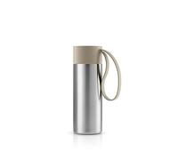 Eva Solo | To Go Cup 12oz | Double walled thermo cup with vacuum | Danish Design, Functionality & Quality | Pearl beige