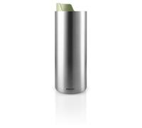 Eva Solo | Urban To Go Cup 0.35 l | Double-Walled Thermo Cup with Vacuum Insulation | Dishwasher-safe Cup with Practical Easy Grab Strap & Click Lid | Pistachio