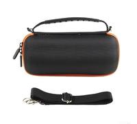 EVA Speaker Protective Bag For JBL Flip 7, Portable Audio Storage Case, Lightweight Outdoor Travel Carrying Speaker Bag, 21×10×9cm(Orange)