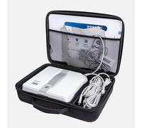 EVA Storage Organizer For ECOVACS Mini For WINBOT With Portable Handle, Shockproof Design And Spacious Interior For Storing Glass Cleaning Robot(Black)