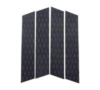 Eva Surfboard Traction Pad For Ultra Non Slip Four Piece Set For Longboards And E-surfboards With Deep Texture Grip In Black Color Size Fifty Four By Thirty Nine Centimeters(black2)