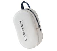 Eva Toiletry Bag, Translucent Swimming Toiletries Organiser, Large Capacity, Heavy Duty, Zipper Seal for Extra Security. In addition, it is easy to use