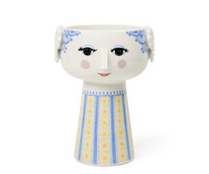 Eva Vase H18,5cm light blue Bjørn Wiinblad