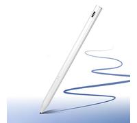 EVACH Rechargeable MPP 2.0 Tilt Pen for HP 2-in-1 Touchscreen Laptops | Digital Stylus Pen for HP Envy X360/Pavilion X360/Spectre X360 with 4096 Pressure Sensitivity and Palm Rejection,White