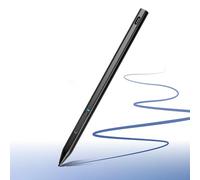 EVACH Rechargeable MPP 2.0 Tilt Pen for HP 2-in-1 Touchscreen Laptops | Digital Stylus Pen for HP Omnibook/Envy/Pavilion/Spectre X360 with 4096 Pressure Sensitivity and Palm Rejection,Black