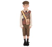 Evacuee Schoolboy Costume Bristol Novelty Multi L