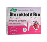 Evalar Dioscorea Villosa Wild Yam Red Clover Extract Ateroklefit Herb 30 Caps