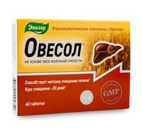 Evalar Oat Extract Immortelle Turmeric Herbs Ovesol Siberian 40 Tabs