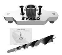 EVALD Dowel Jig Kit for Floating Shelf Bracket | 1/2 inch x 9.8 inch Drill Bit | Doweling Jig for Shelves and Mantels| Hardware Kit for Hidden Shelf Brackets | Floating Shelf DIY Woodworking Tool