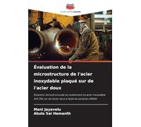 Évaluation de la microstructure de l'acier inoxydable plaqué sur de l'acier doux: Évolution microstructurale du revêtement en acier inoxydable AISI 316L sur de l'acier doux à l'aide de variantes GMAW