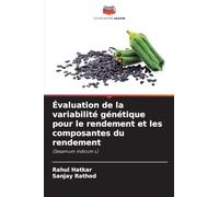 Évaluation de la variabilité génétique pour le rendement et les composantes du rendement: (Sesamum indicum L)