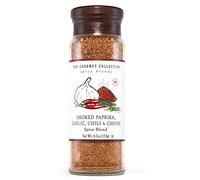 """ Evaluation result 7.33 of 10 Roll over image to zoom in The Gourmet Collection Seasoning Blend, Smoked Paprika, Garlic, Chili & Chives Spice Blend-Salt Free Seasonings for Cooking Chicken, Beef,