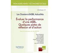 EVALUER LA PERFORMANCE D'UNE ASBL: QUELQUES PISTES DE RÉFLEXION ET D'ACTION