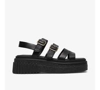 Clarks Evamar Strap Sandals, Black, Size 7, Women Black