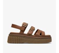 Clarks Flat sandals Evamar Strap in Brown 5.5