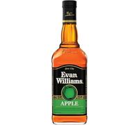 Evan Williams Apple | Kentucky Straight Bourbon Whiskey Blended with Apple Liqueur and Caramel Color | 70cl | 32.5% ABV | Award Winning