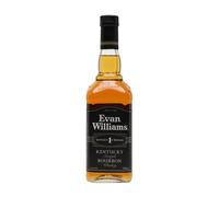 Evan Williams Kentucky Straight Bourbon Whiskey | 70cl | 40% ABV | Extra Aged | Black Label | Award Winning